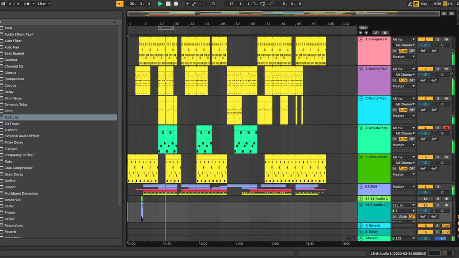 Projet Dathan Prod. Ableton 10